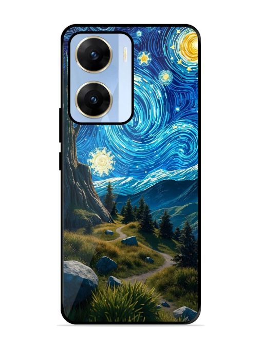 Starry Night In The Shire Glossy Soft Edge Case for Vivo V29E (5G) Chachhi