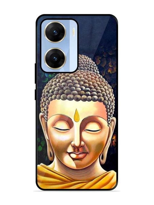 Buddha Face Glossy Soft Edge Case for Vivo V29E (5G)