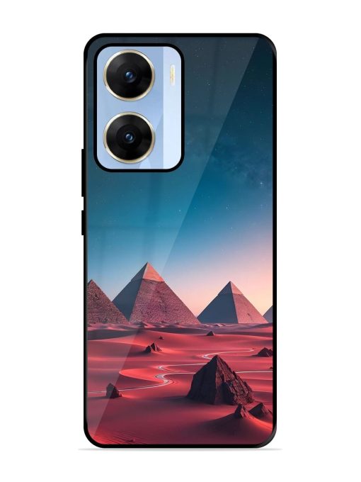 Ancient Wonders Sky Glossy Soft Edge Case for Vivo V29E (5G) Chachhi