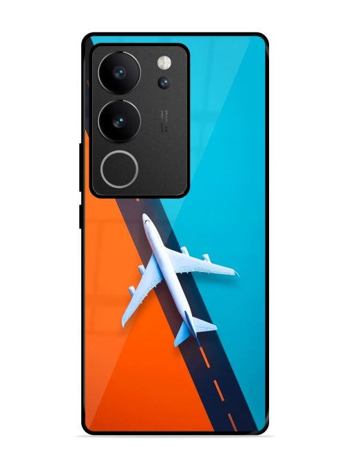 Skyward Bound Glossy Soft Edge Case for Vivo V29 Pro (5G) Chachhi