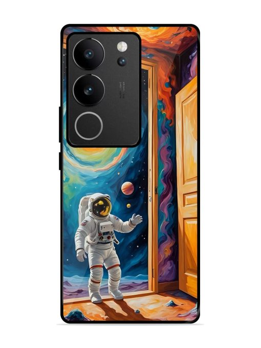 Artistic Space Glossy Soft Edge Case for Vivo V29 Pro (5G) Chachhi