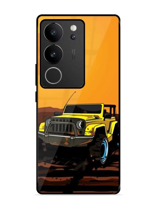 Sunset Cruise Glossy Soft Edge Case for Vivo V29 Pro (5G) Chachhi