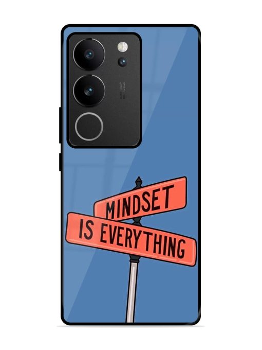 Mindset Matters Glossy Soft Edge Case for Vivo V29 Pro (5G) Chachhi