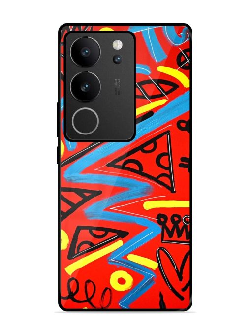 Groovy Garden Glossy Soft Edge Case for Vivo V29 Pro (5G) Chachhi