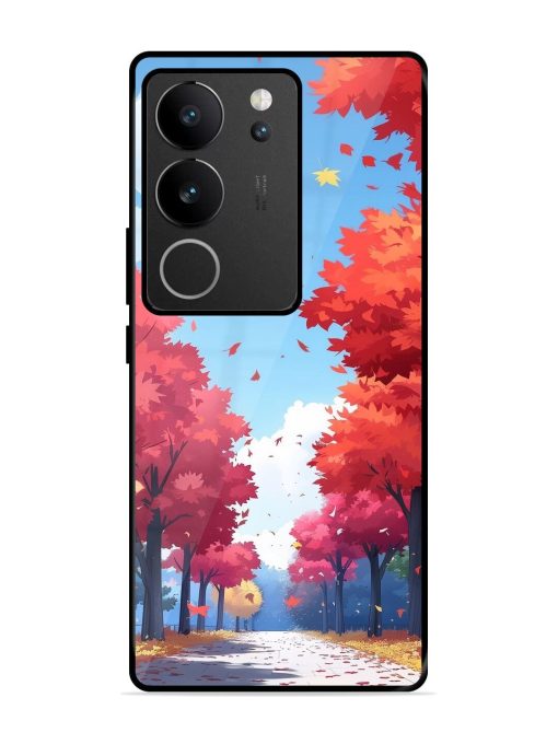 Autumn'S Embrace Glossy Soft Edge Case for Vivo V29 Pro (5G) Chachhi