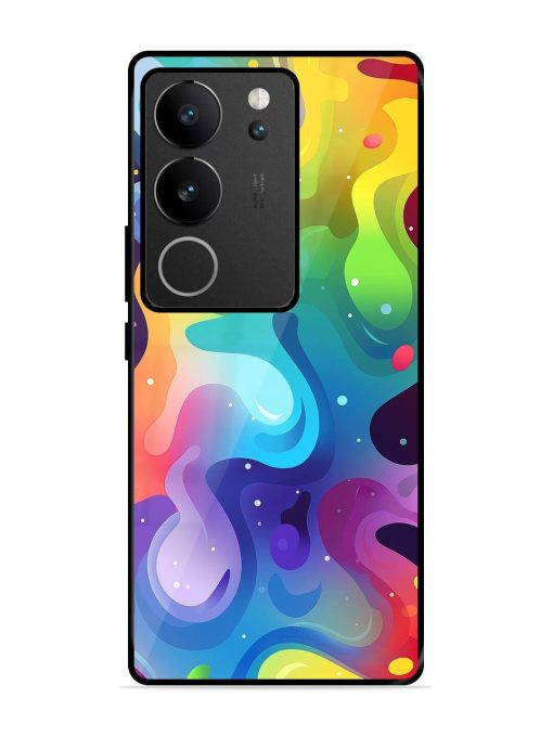 Rainbow River Glossy Soft Edge Case for Vivo V29 Pro (5G) Chachhi