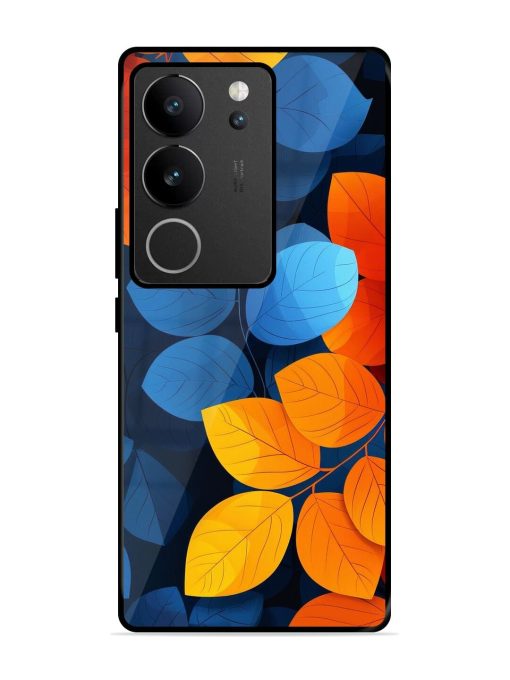 Autumn'S Contrast Glossy Soft Edge Case for Vivo V29 Pro (5G) Chachhi