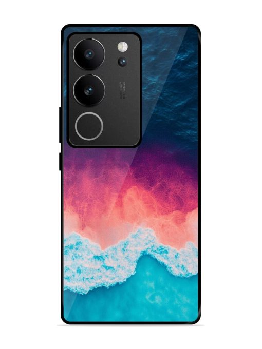 Where The Ocean Meets The Sky Glossy Soft Edge Case for Vivo V29 Pro (5G) Chachhi