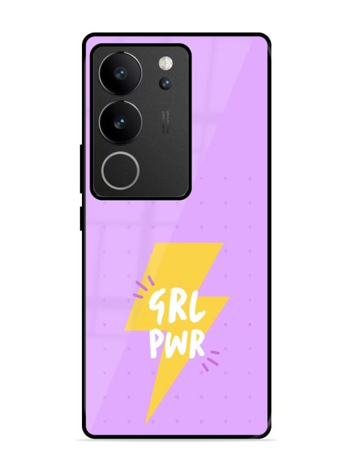 Girl Power Spark Glossy Soft Edge Case for Vivo V29 Pro (5G) Chachhi