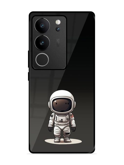 Neon Astronaut Glossy Soft Edge Case for Vivo V29 Pro (5G) Chachhi