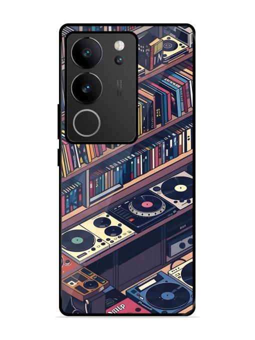 Music Lover'S Haven Glossy Soft Edge Case for Vivo V29 Pro (5G) Chachhi