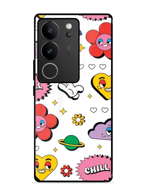 Whimsical Wonderland Glossy Soft Edge Case for Vivo V29 Pro (5G) Chachhi