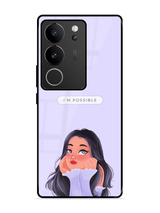 Im Possible Glossy Soft Edge Case for Vivo V29 Pro (5G) Chachhi