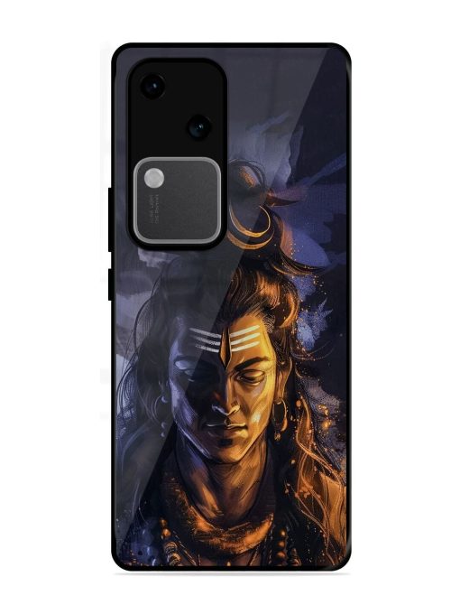 Lord Shiva Glossy Soft Edge Case for Vivo V30 (5G) Chachhi