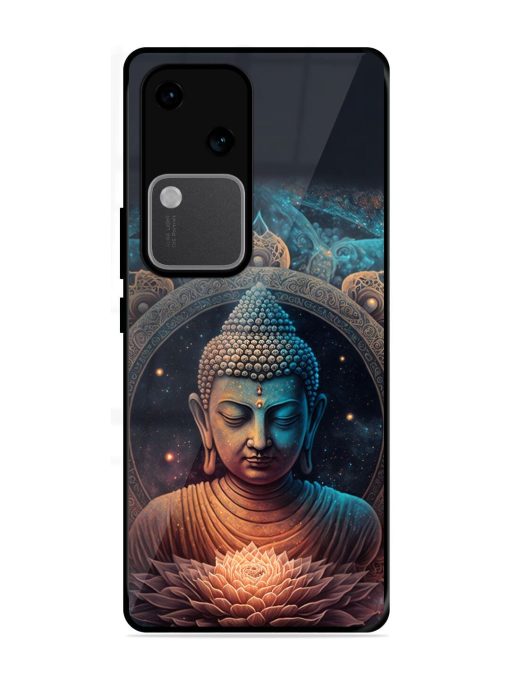 The Buddha Art Glossy Soft Edge Case for Vivo V30 (5G) Chachhi