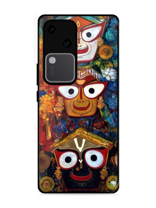 Lord Jagannath Glossy Soft Edge Case for Vivo V30 (5G) Chachhi