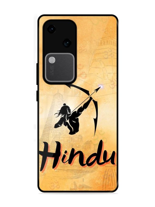 Hindu Glossy Soft Edge Case for Vivo V30 (5G) Chachhi