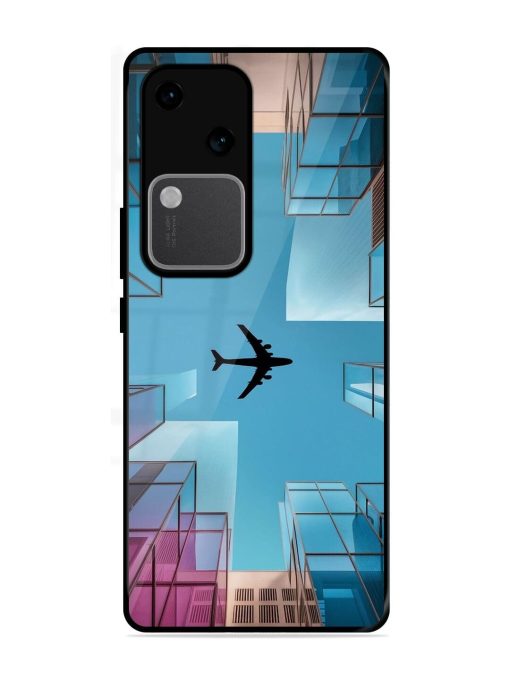 Urban Flightpath Glossy Soft Edge Case for Vivo V30 (5G) Chachhi