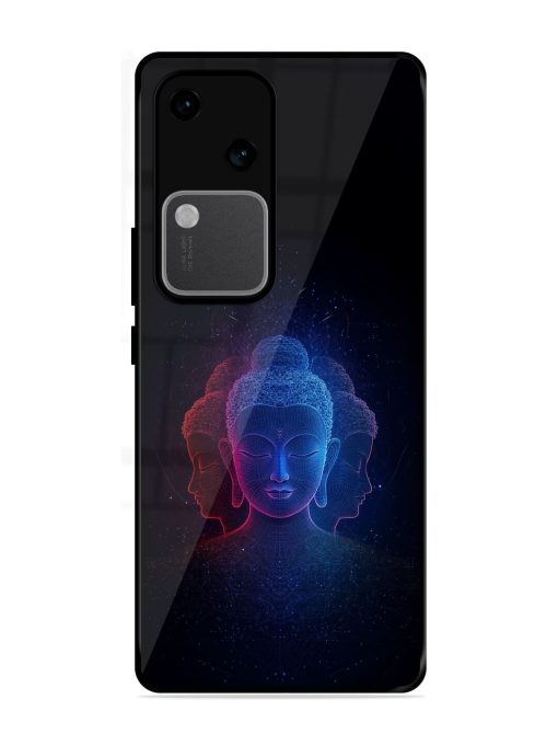 Neon Nirvana Glossy Soft Edge Case for Vivo V30 (5G) Chachhi