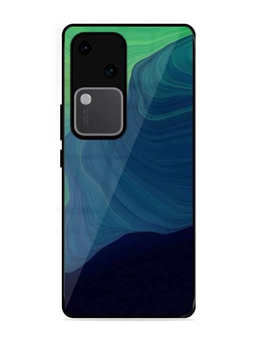 Oceanic Dreams Glossy Soft Edge Case for Vivo V30 (5G) Chachhi