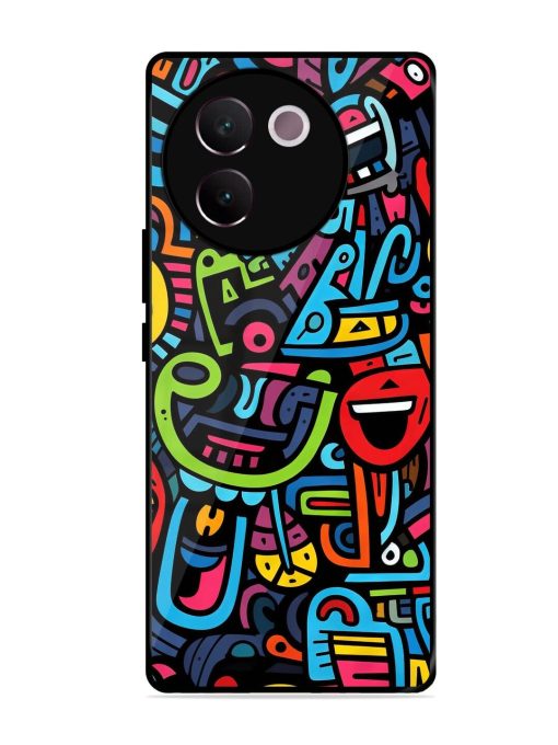 Doodlephoria Glossy Soft Edge Case for Vivo V30E (5G) Chachhi