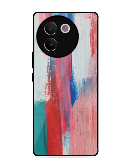 Colorful Chaos Glossy Soft Edge Case for Vivo V30E (5G) Chachhi