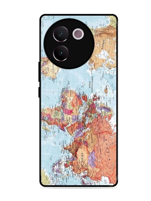 Our Blue Marble Glossy Soft Edge Case for Vivo V30E (5G)