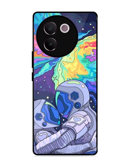 Cosmic Love Glossy Soft Edge Case for Vivo V30E (5G) Chachhi