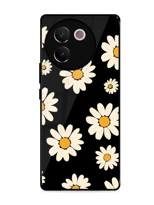 Daisies In The Night Glossy Soft Edge Case for Vivo V30E (5G) Chachhi