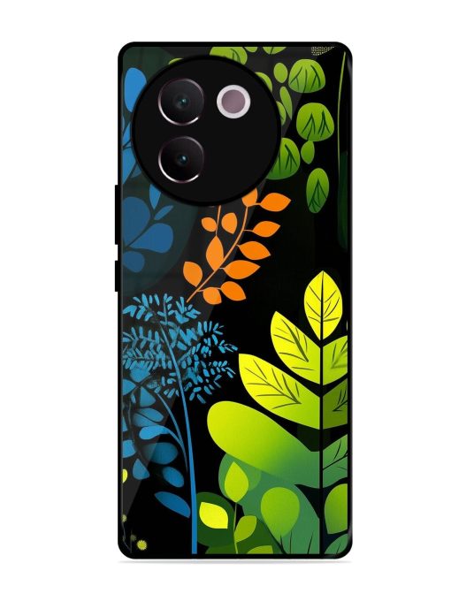 Midnight Garden Glossy Soft Edge Case for Vivo V30E (5G) Chachhi