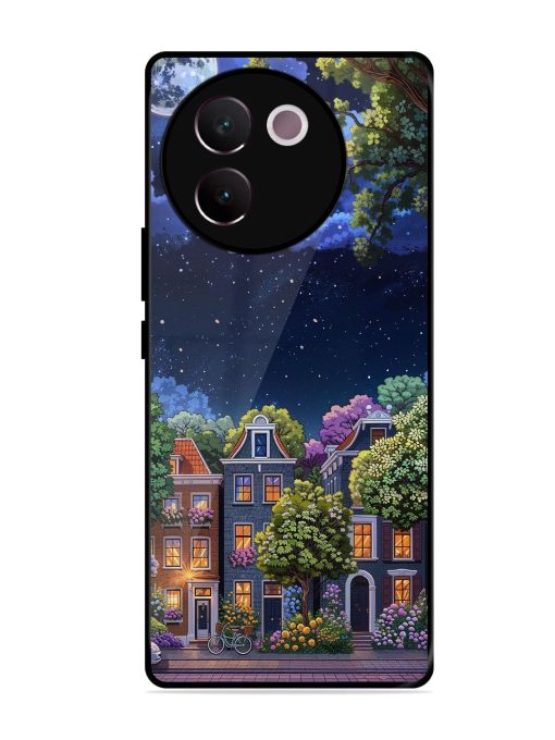 Moonlit Streets Glossy Soft Edge Case for Vivo V30E (5G)