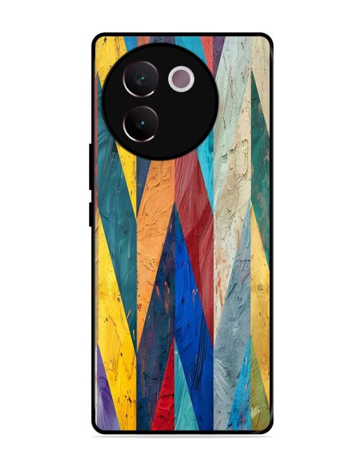 Abstract Tapestry Glossy Soft Edge Case for Vivo V30E (5G)