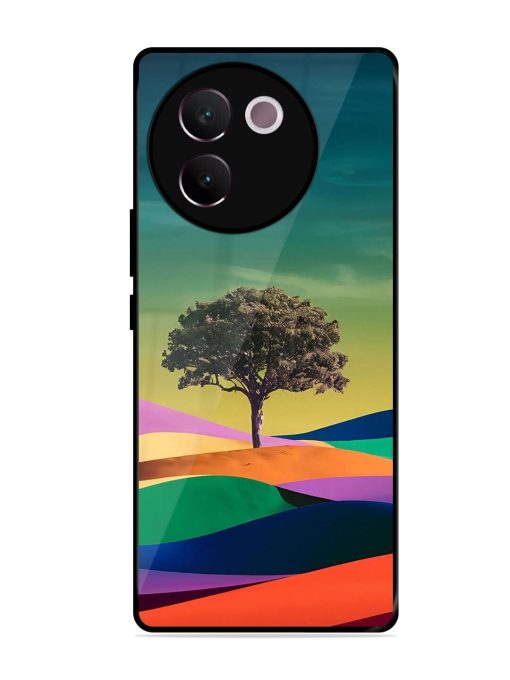 Rainbow'S Lone Sentinel Glossy Soft Edge Case for Vivo V30E (5G) Chachhi