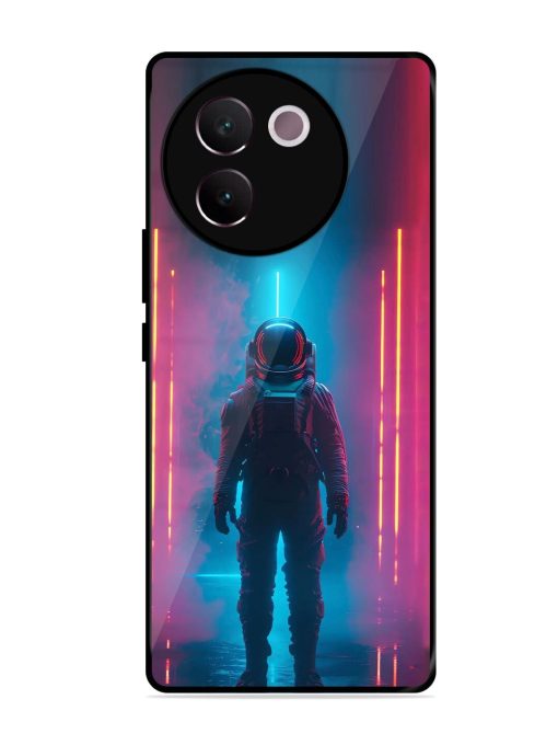 Neon Astronaut Glossy Soft Edge Case for Vivo V30E (5G)