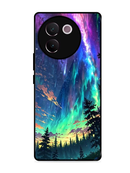 Cosmic Canvas Glossy Soft Edge Case for Vivo V30E (5G) Chachhi