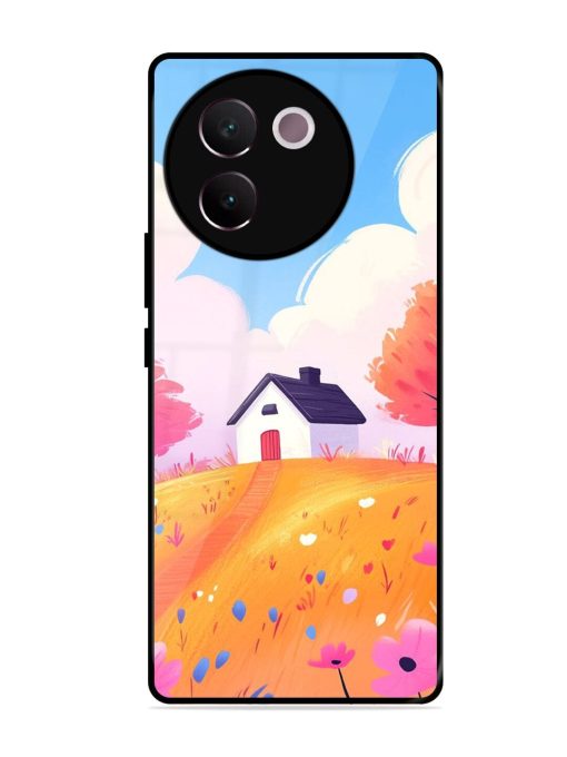 Hilltop Haven Glossy Soft Edge Case for Vivo V30E (5G)