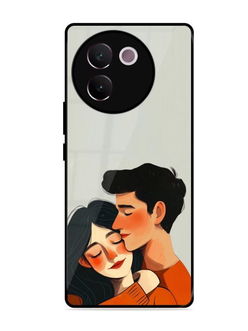 Craft Couples Glossy Soft Edge Case for Vivo V30E (5G) Chachhi