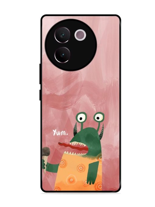 Hungry Monster Glossy Soft Edge Case for Vivo V30E (5G)