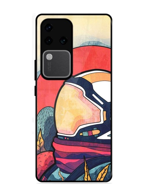 Cosmic Daydream Glossy Soft Edge Case for Vivo V30 Pro (5G) Chachhi