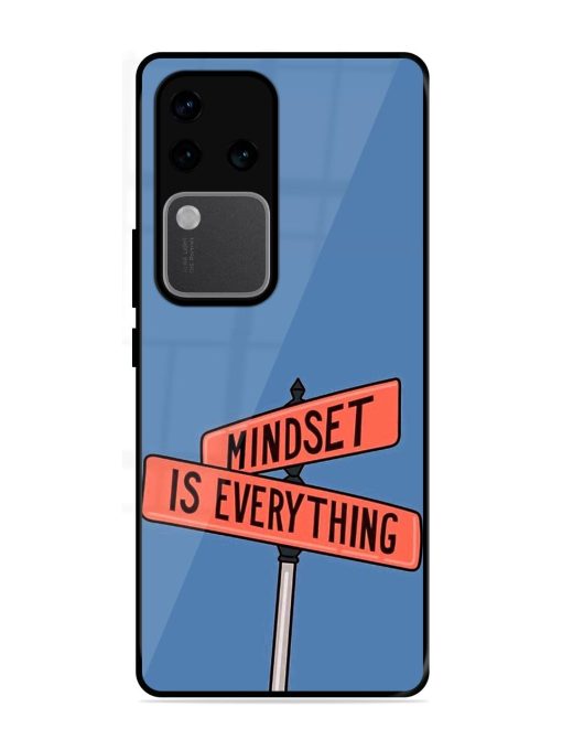 Mindset Matters Glossy Soft Edge Case for Vivo V30 Pro (5G) Chachhi