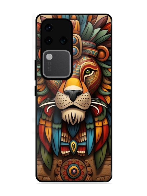 Aztec Majesty Glossy Soft Edge Case for Vivo V30 Pro (5G) Chachhi