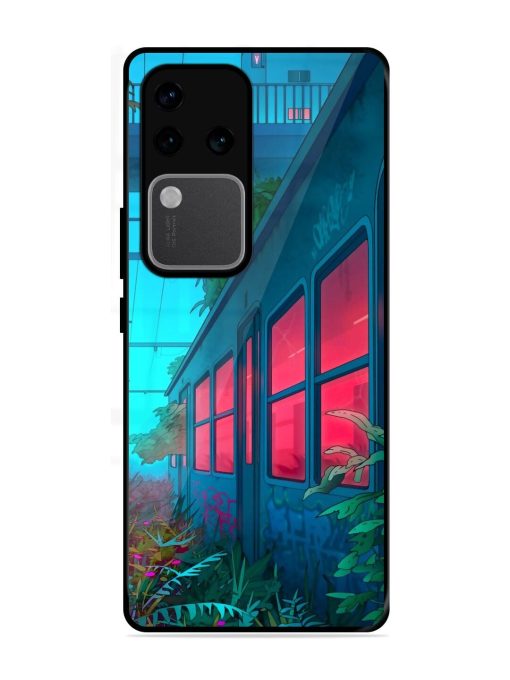 Urban Jungle Glossy Soft Edge Case for Vivo V30 Pro (5G) Chachhi