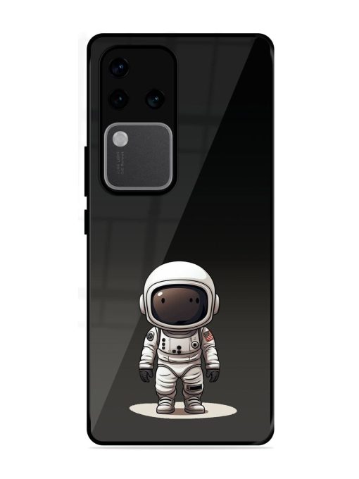 Neon Astronaut Glossy Soft Edge Case for Vivo V30 Pro (5G) Chachhi