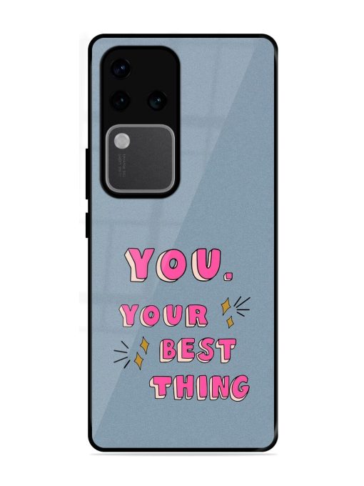 Self-Love Sparkles Glossy Soft Edge Case for Vivo V30 Pro (5G) Chachhi