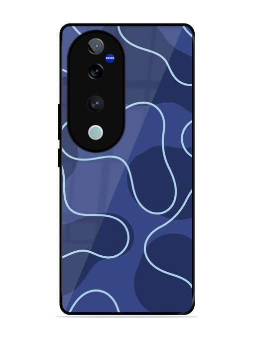 Midnight Maze Glossy Soft Edge Case for Vivo V40 (5G) Chachhi