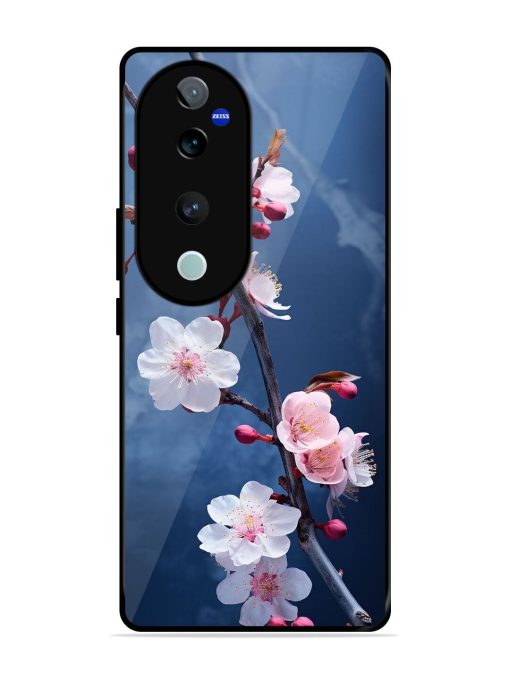 Delicate Blossoms Glossy Soft Edge Case for Vivo V40 (5G) Chachhi