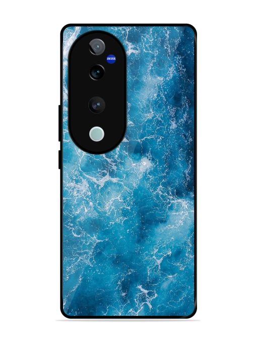 Oceanic Abyss Glossy Soft Edge Case for Vivo V40 (5G) Chachhi