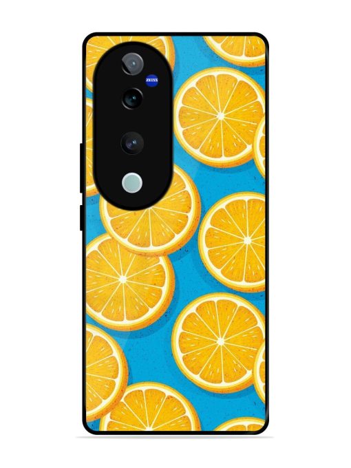 Citrus Symphony Glossy Soft Edge Case for Vivo V40 (5G) Chachhi