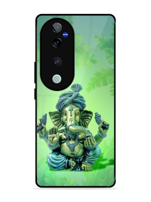 Ganesha, The Remover Of Obstacles Glossy Soft Edge Case for Vivo V40 (5G) Chachhi