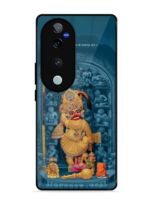 Divine Grace Of Shri Kashtabhanjandev Glossy Soft Edge Case for Vivo V40 (5G) Chachhi